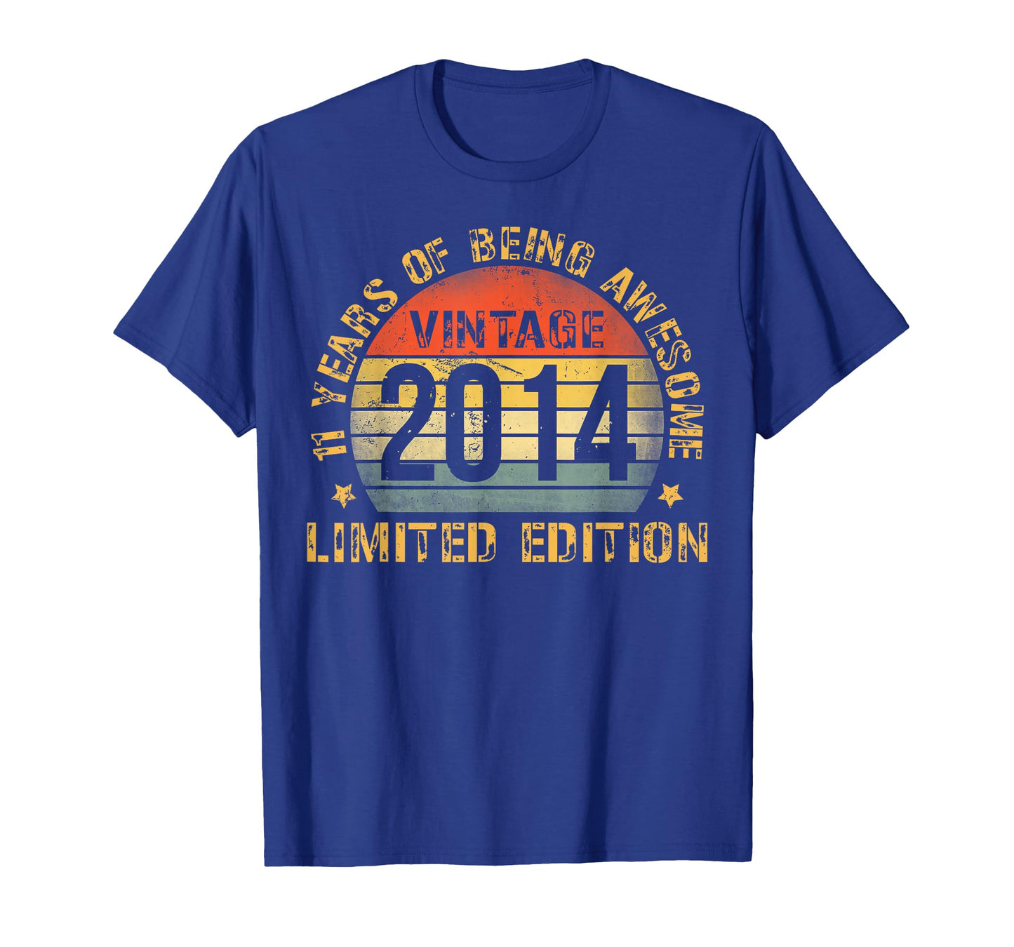 11 Year Old BDay Decorations Son Boy 11yr 2014 11th Birthday T-Shirt