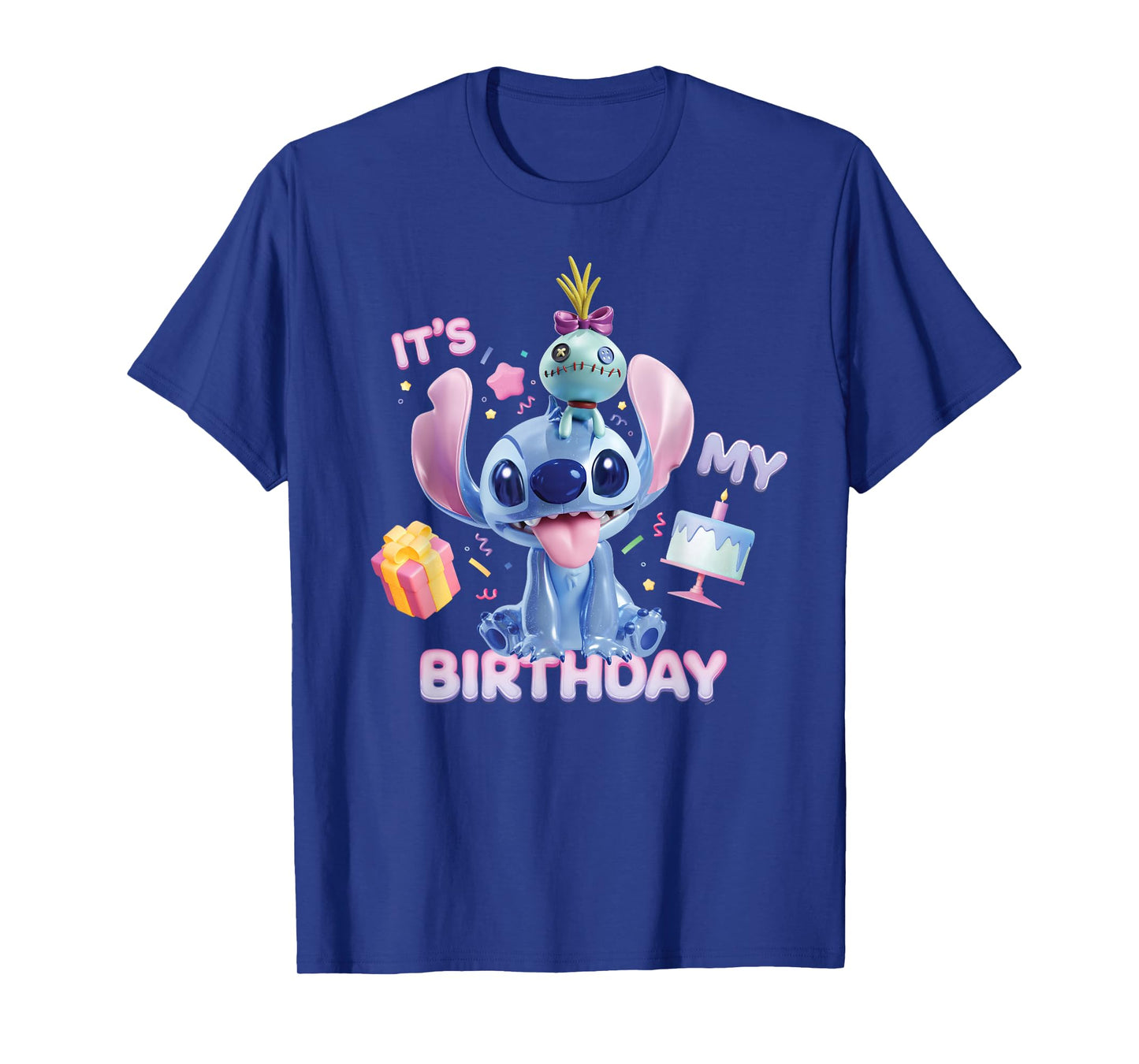 Disney Stitch & Scrump "It's My Birthday" Birthday Party T-Shirt