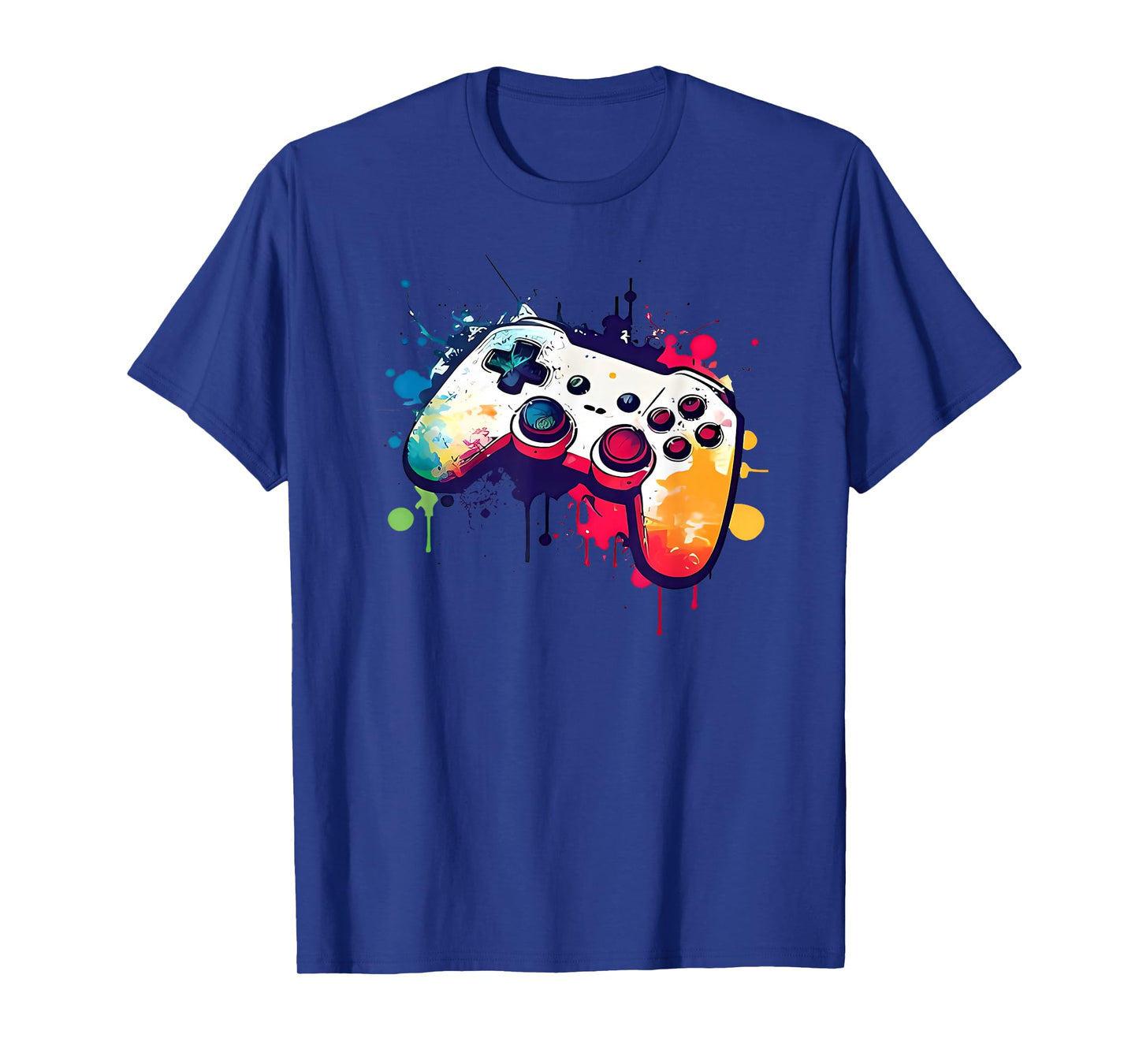 Control All The Things Video Game Controller Gamer Boys Men T-Shirt