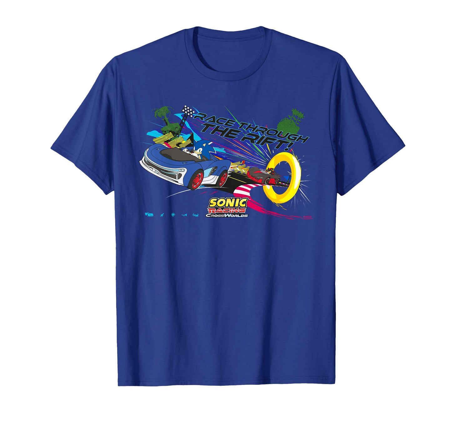 Sonic Racing CrossWorlds - Race Through The Rift T-Shirt