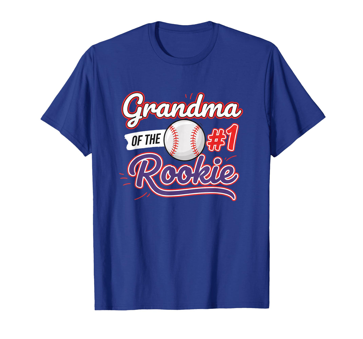 Grandparent Grandma of The #1 Rookie Baseball T-Shirt