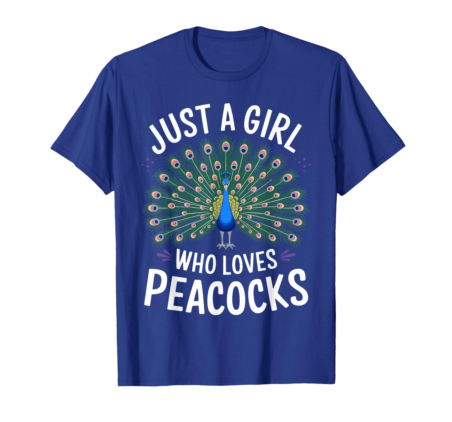 Funny Peacock Costume for Women Girls Kids Peacock Lovers T-Shirt