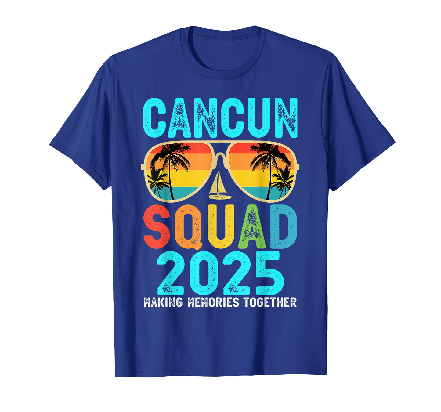 Cancun Squad 2025 Vacation Friends Family Matching Group T-Shirt