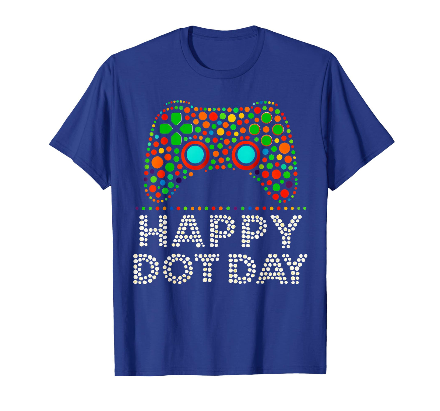 Dot Day 2025 September 15th Polka Dot Gamers Game Controller T-Shirt
