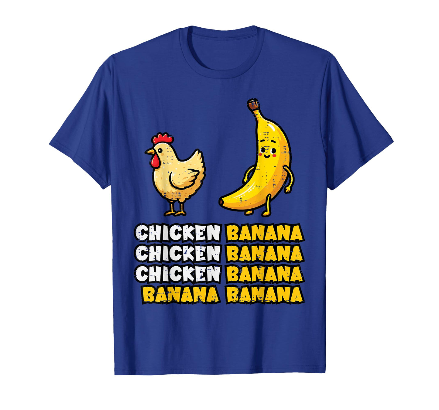Chicken Banana Dance Funny Fruit Meme Girls Kids Women Men T-Shirt