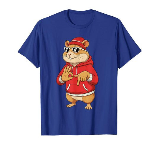 Six Seven Meme Retro Vintage Hamster 67 Funny Gen Z Apha T-Shirt