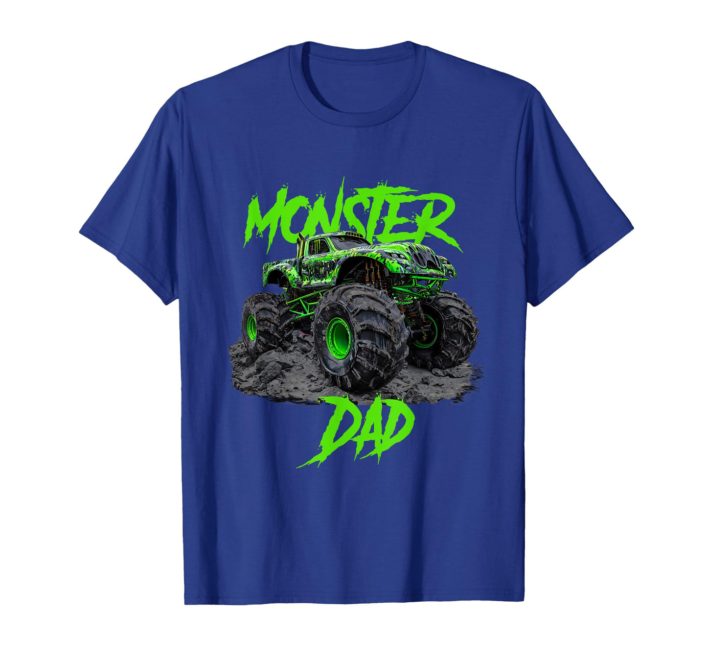 Monster Dad Truck Family Matching T-Shirt