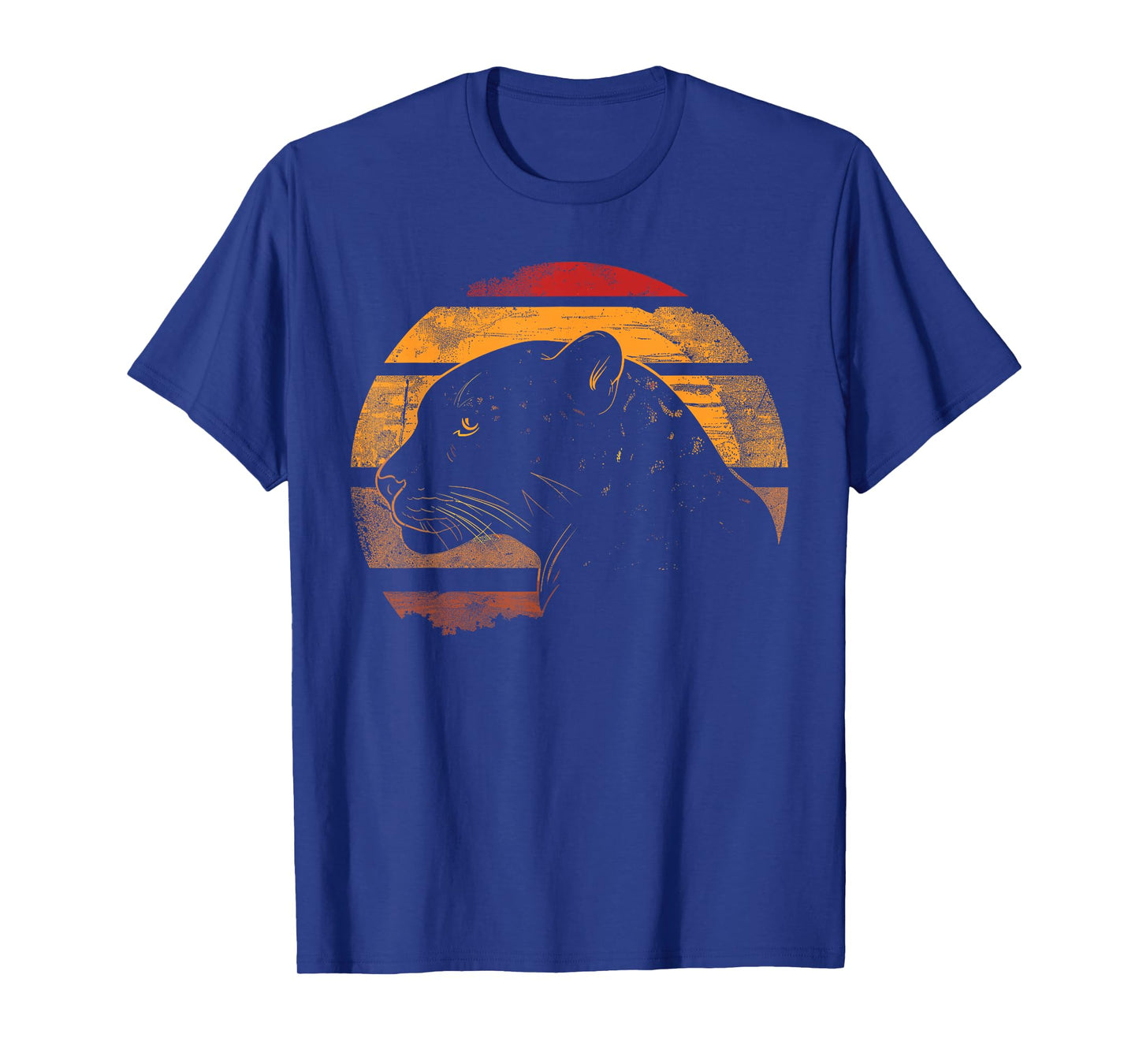 Jaguar Retro Vintage 80s Style Jaguar Wild Animals Lover T-Shirt