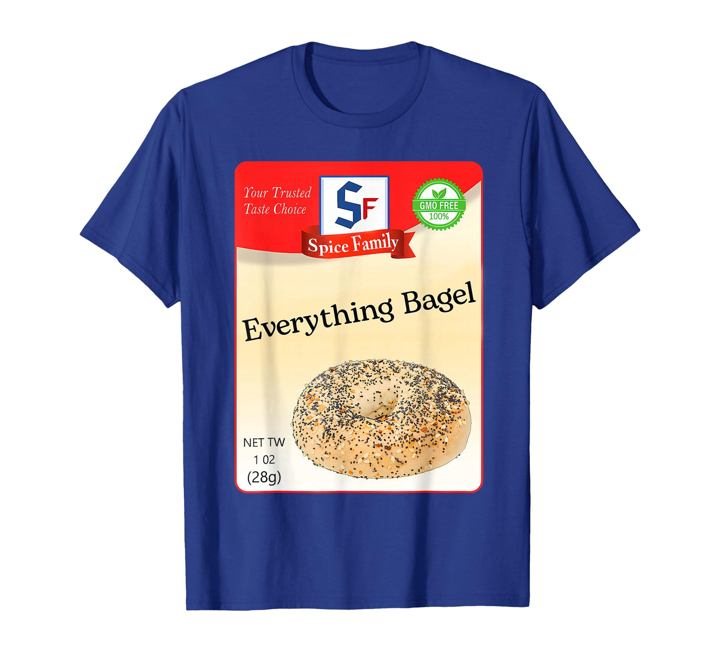 Everything Bagel Condiment Holiday Spice Group Costumes T-Shirt