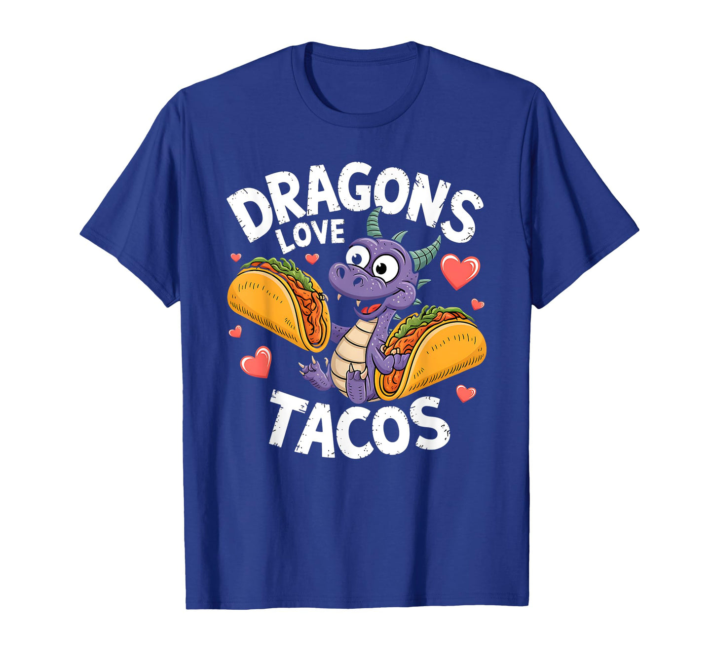 Cute Cinco De Mayo Dragons Love Tacos Mexican Food Kids Boys T-Shirt