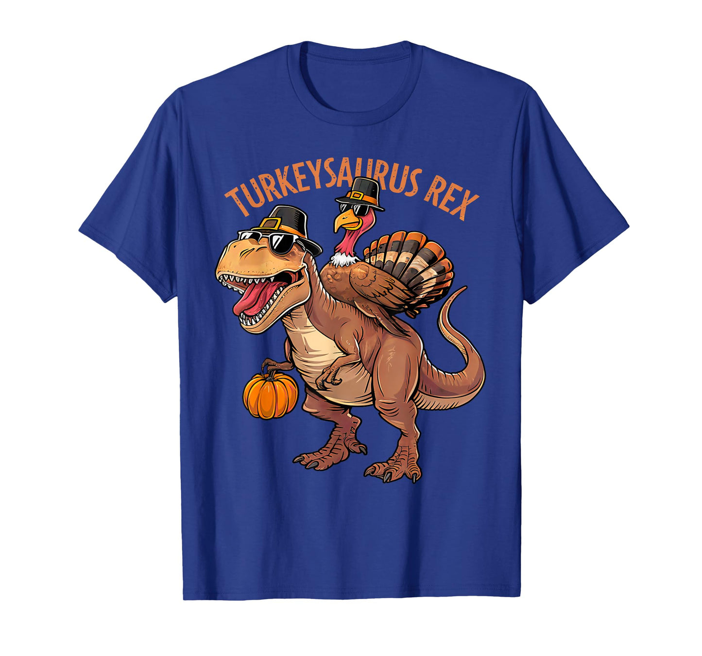 Turkey Saurus Rex Turkey Dino Thanksgiving Toddler Boys Kids T-Shirt