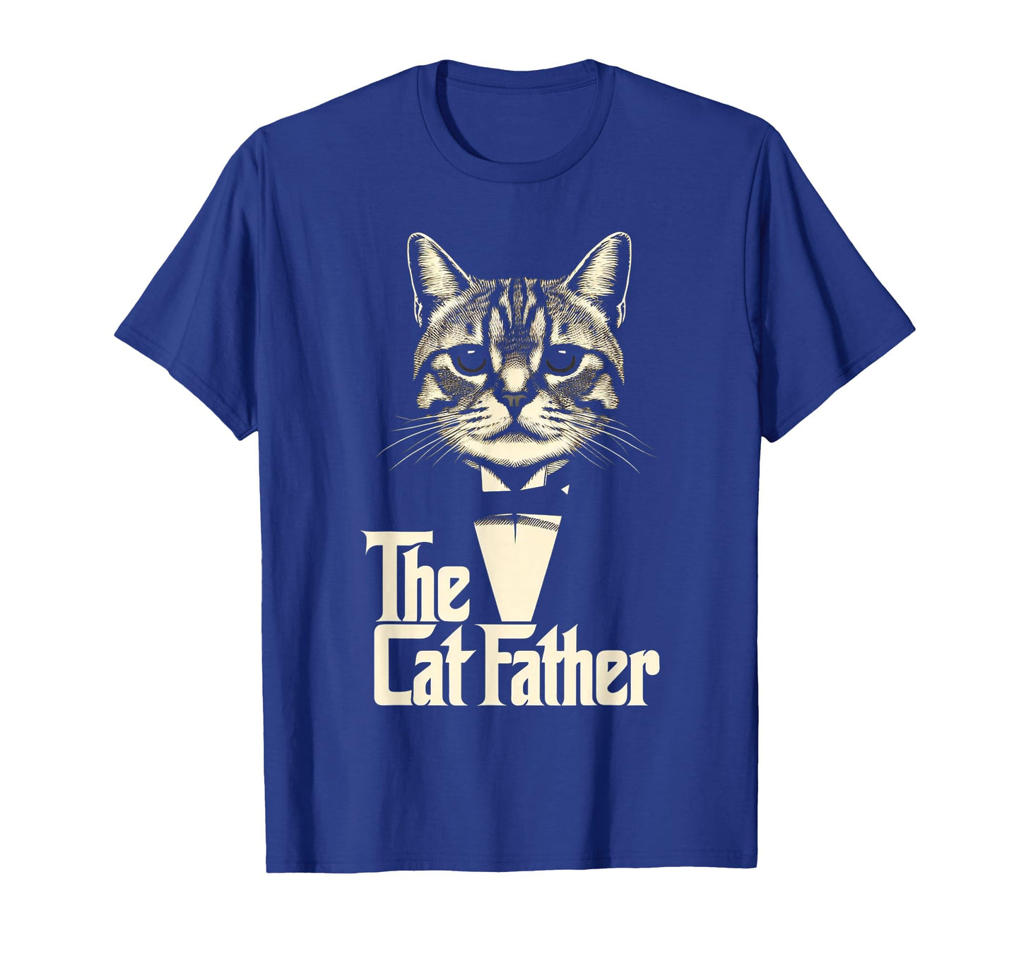 Cat Lover Gifts Funny The CatFather Mens Cat Dad T-Shirt