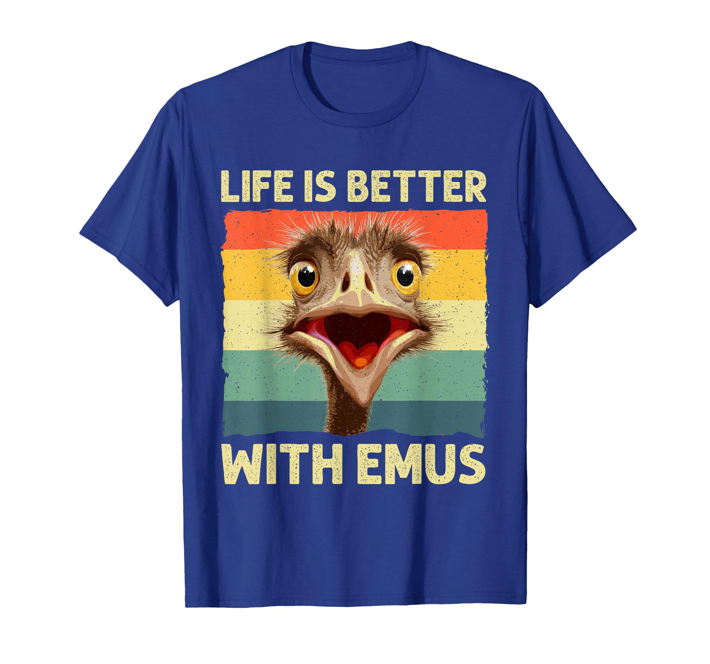 Cool Emu Art For Men Women Australia Bird Animal Emu Lover T-Shirt