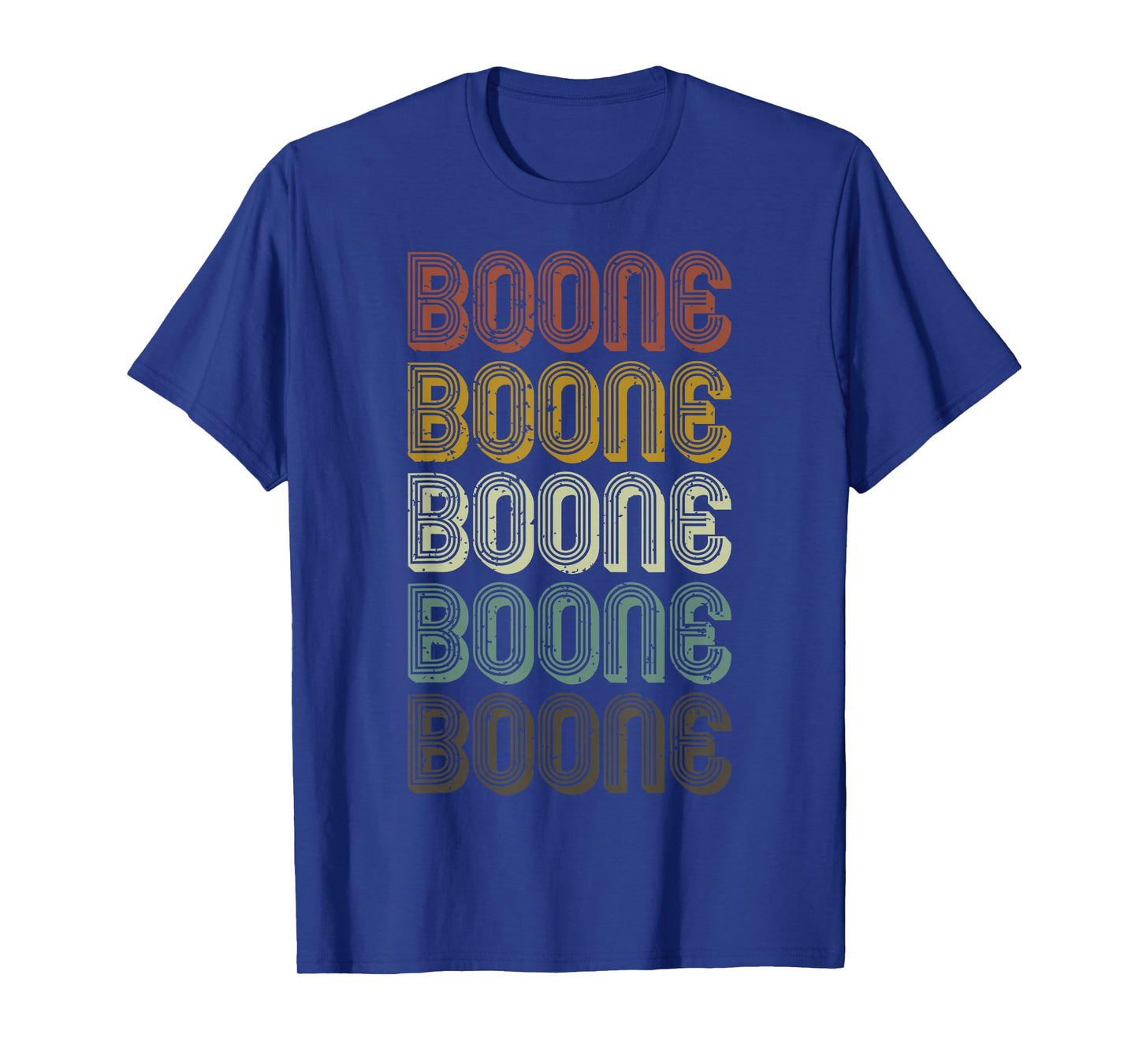 Retro Boone First Name Personalized Boone Groovy Vintage T-Shirt