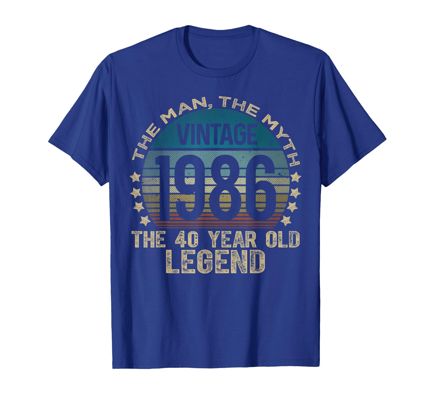 40 Year Old Gifts Vintage 1986 Limited Edition 40th Birthday T-Shirt