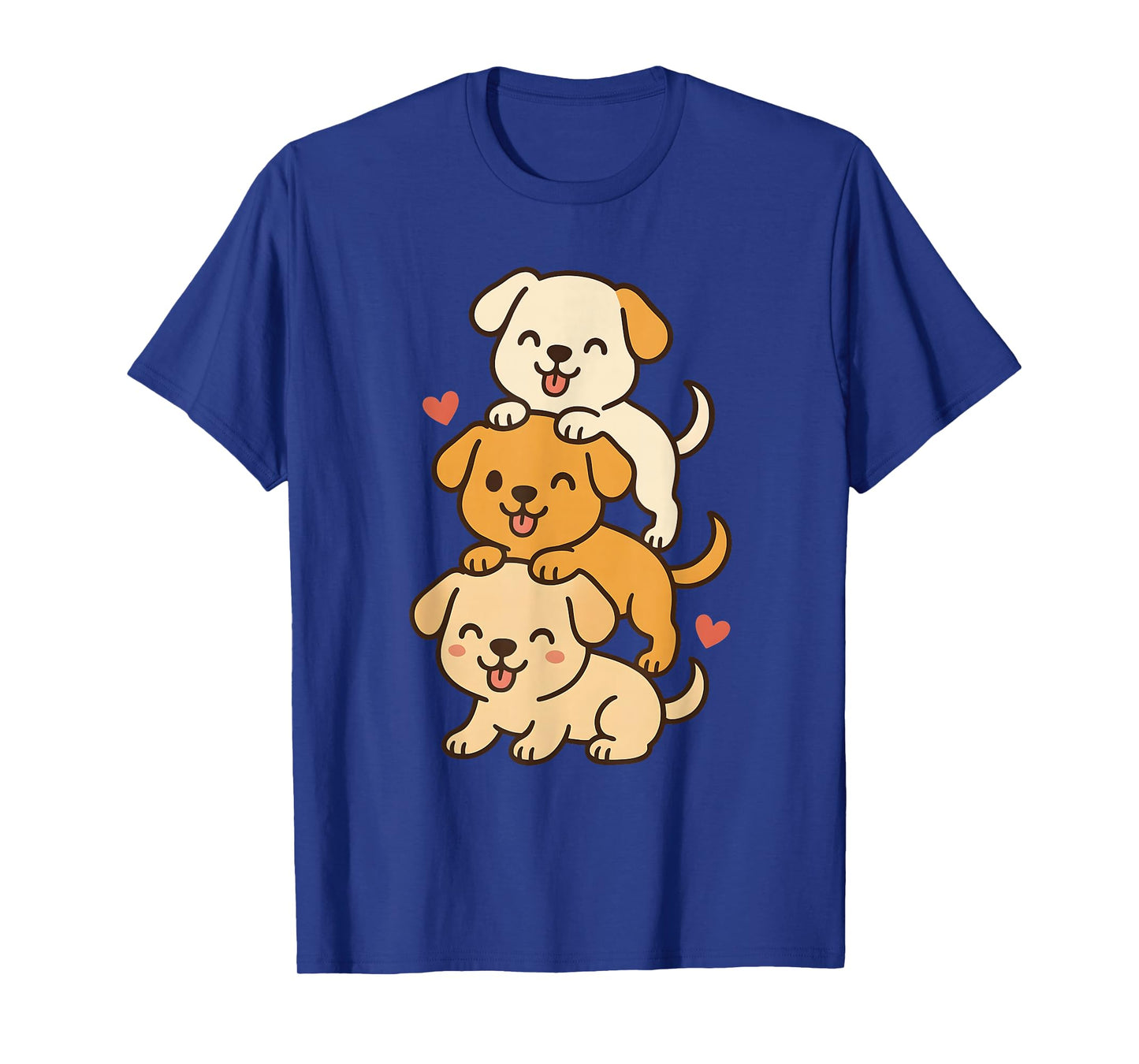 Cute Kawaii Puppies Neko Funny Dog Lover Gift Women Girl T-Shirt