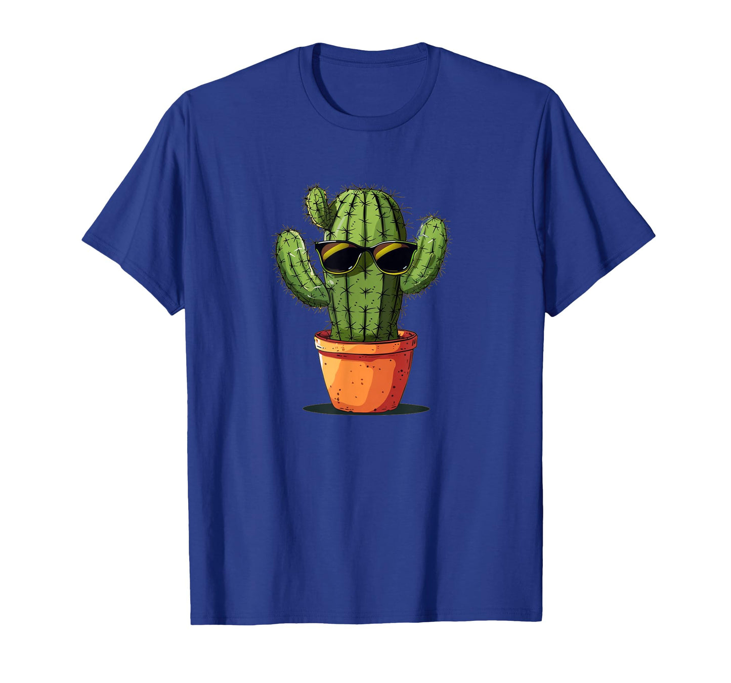 Cool Cactus Face with Sunglasses for Desert Cacti Lovers T-Shirt
