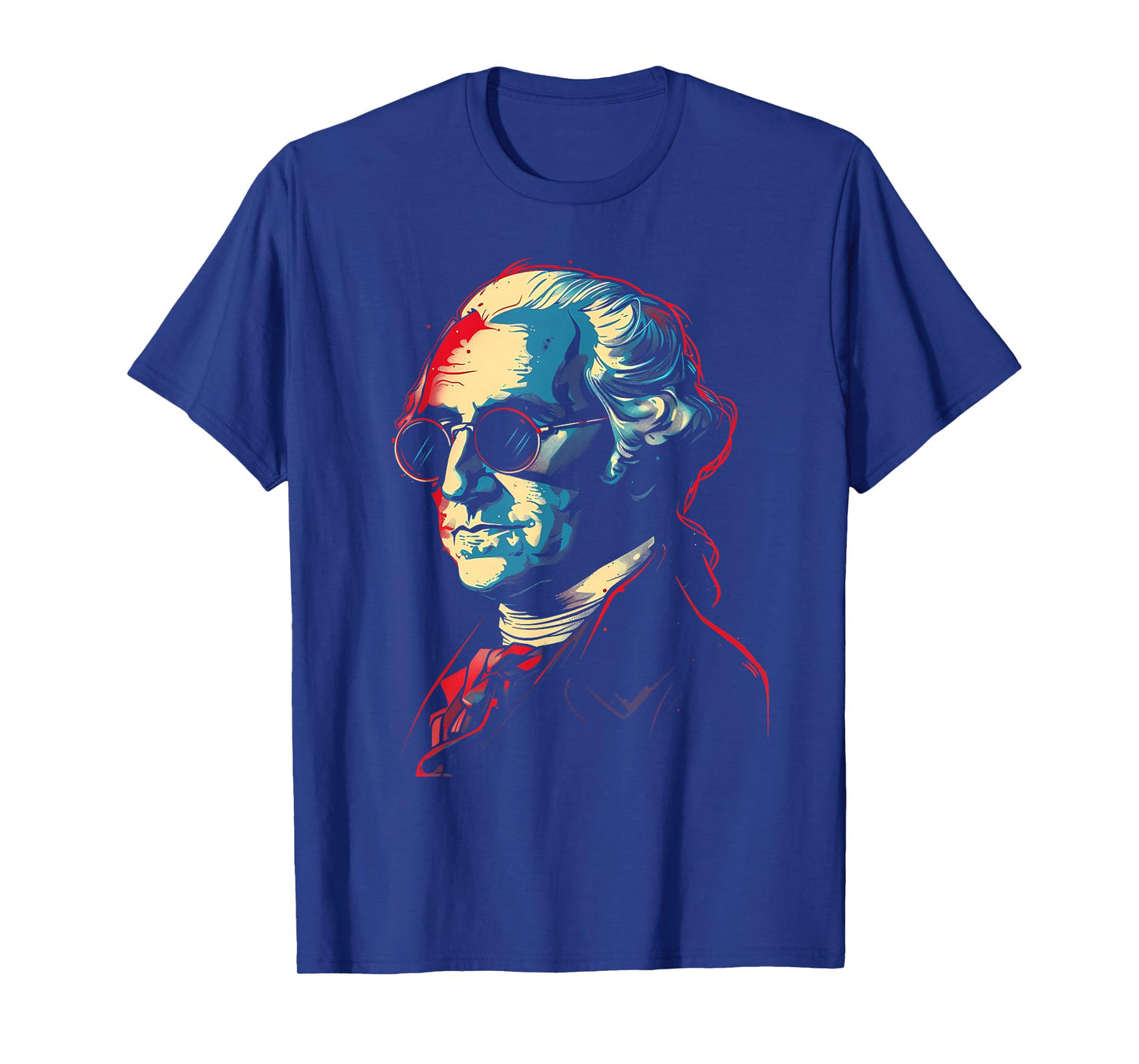 Retro Vintage George Washington - US 4th Of July T-Shirt