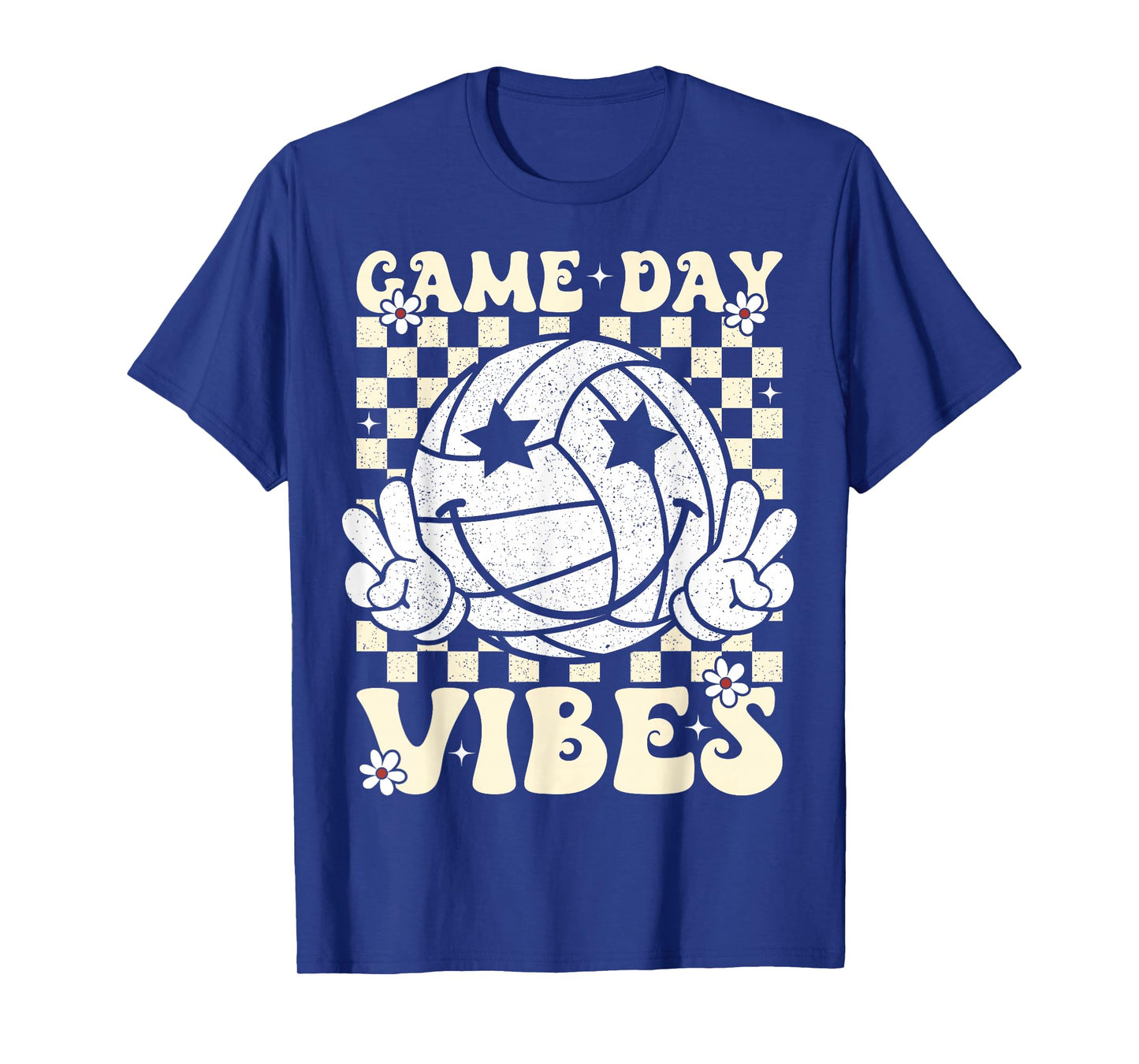 Retro Volleyball Game Day Vibes Volleyball Girl Women T-Shirt