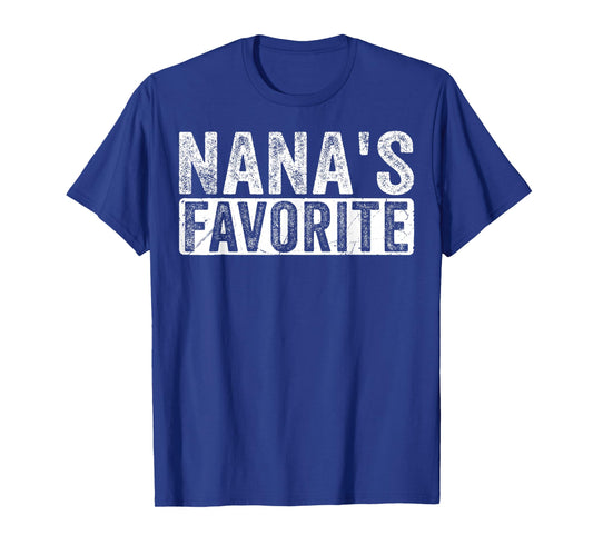 Nana’s Favorite Cute Family Grandchild Quote Proud Grandma T-Shirt