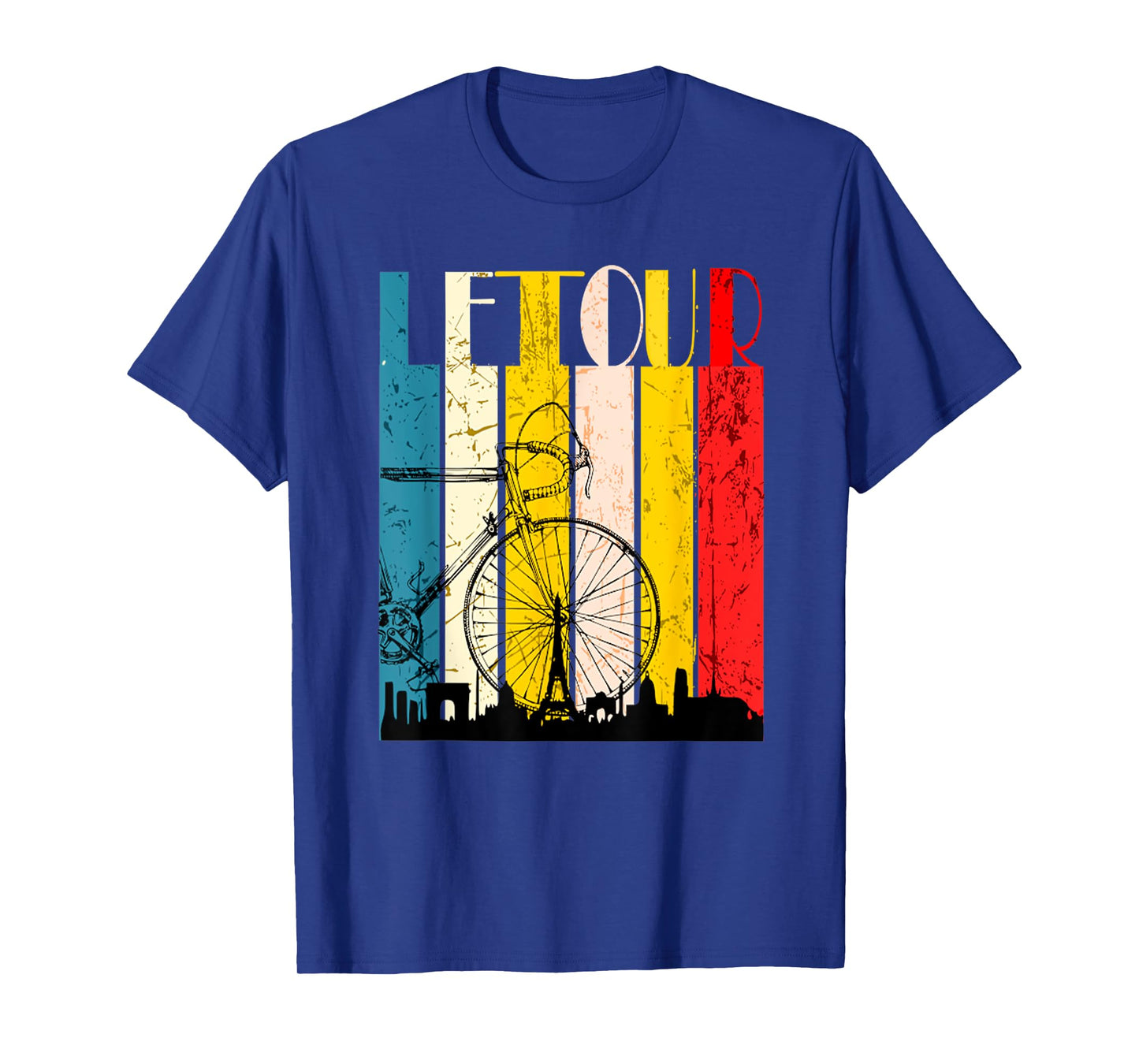 Retro Vintage Tour Cycling Tour France Cycling Fan T-Shirt