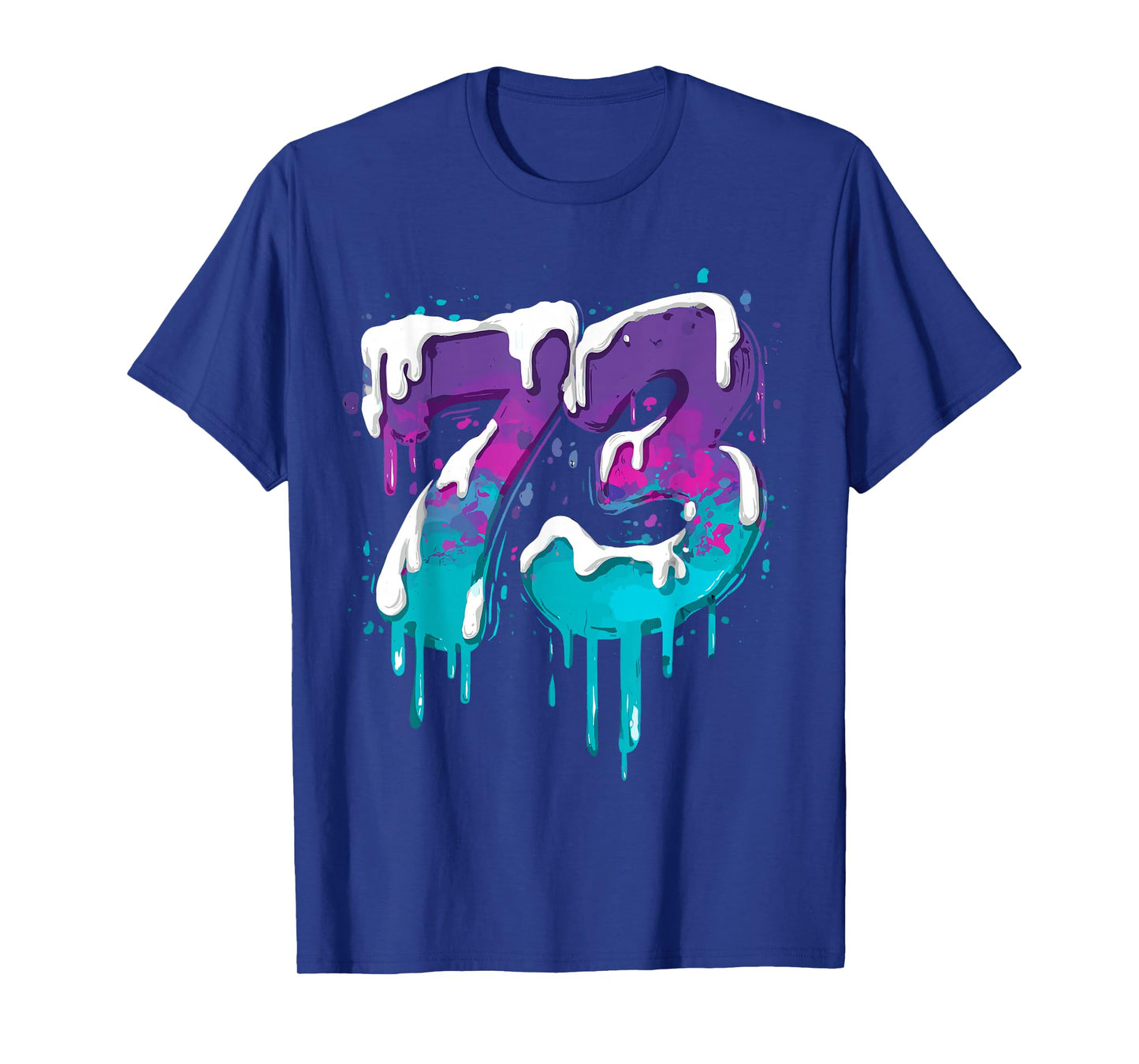 Vintage Baseball 73 Number T-Shirt