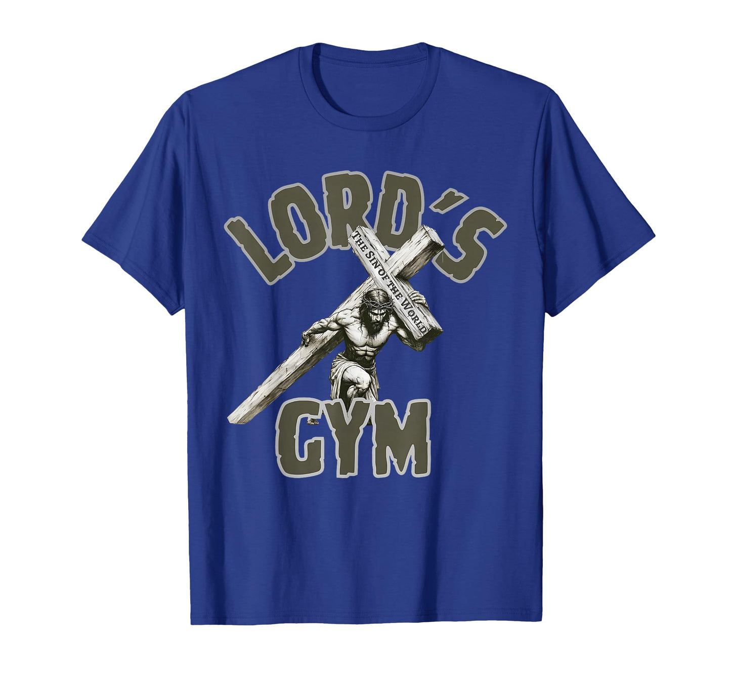 Lord Gym Jesus His Pain Your Gain Christian World Jesus T-Shirt