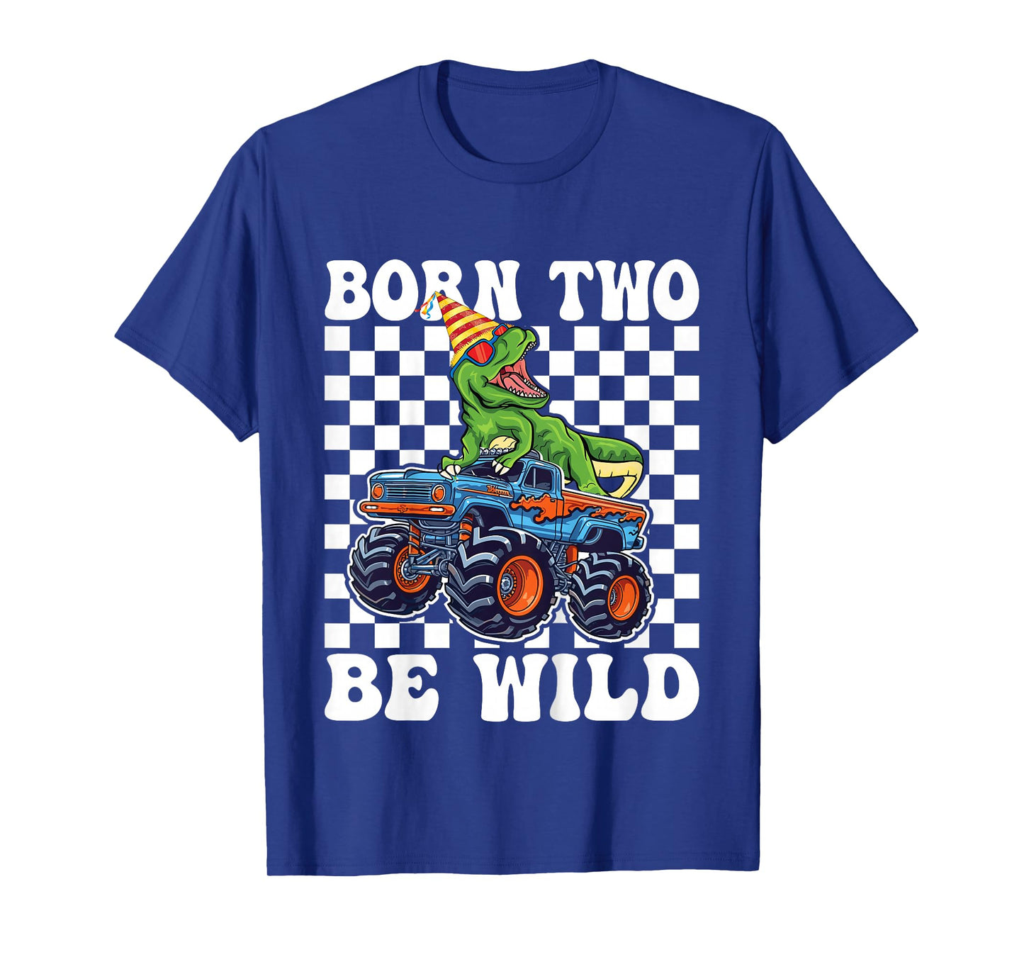 2nd Birthday Monster Truck 2 Year Old Boys 2nd Party T-Shirt