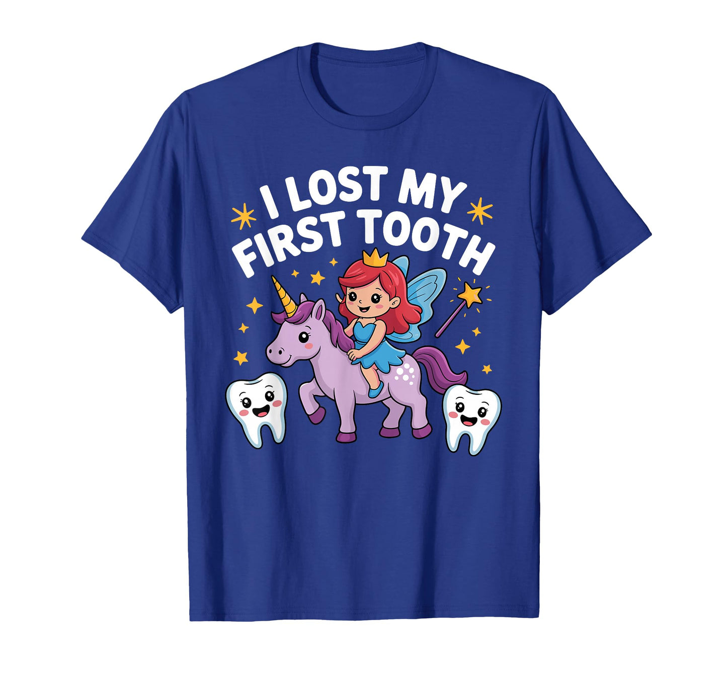 First Lost Tooth Design for Kids Boys Girls Lost First Tooth T-Shirt
