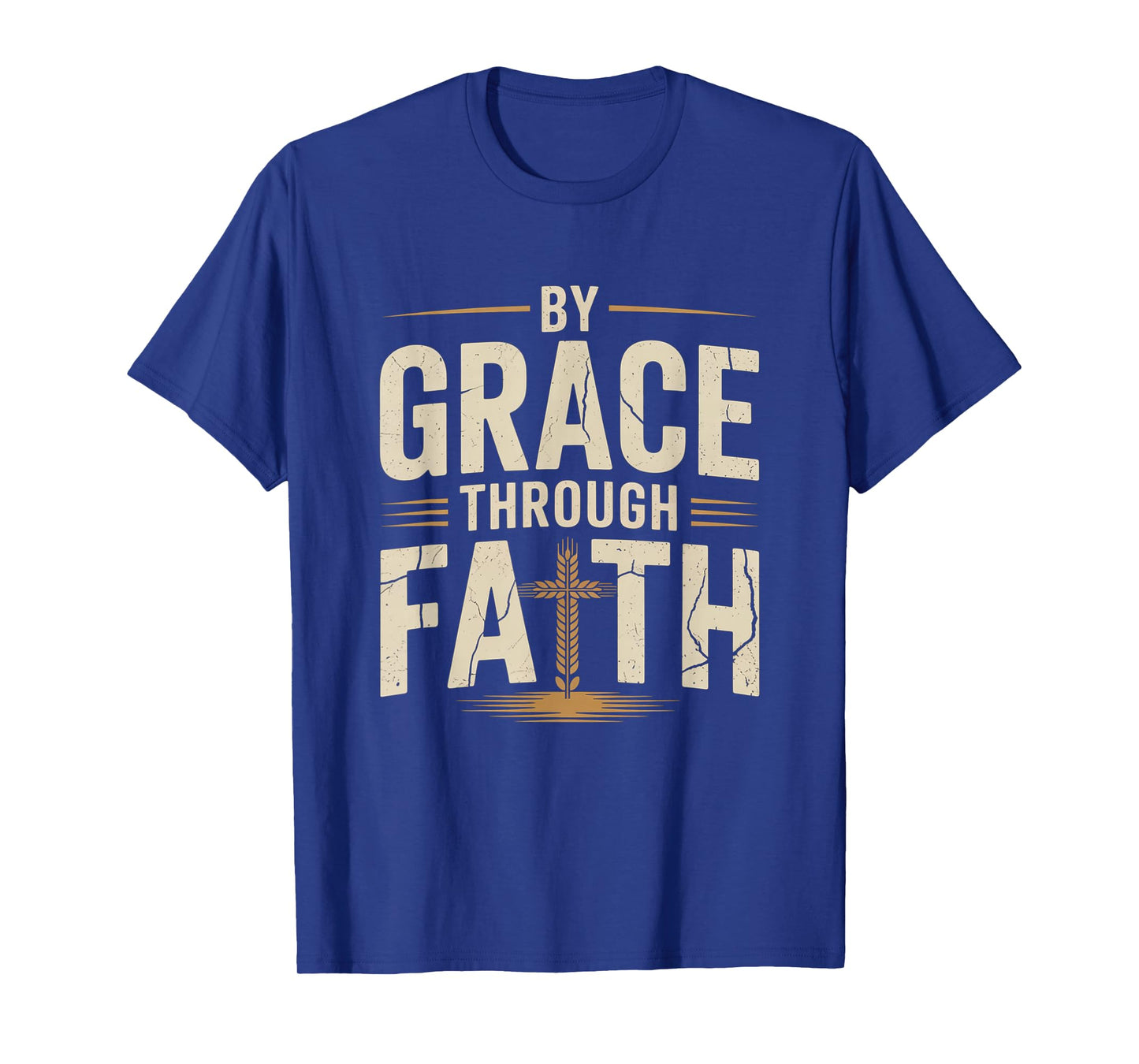 Saved by Grace Ephesians 2:8-9 Inspirational Tee T-Shirt