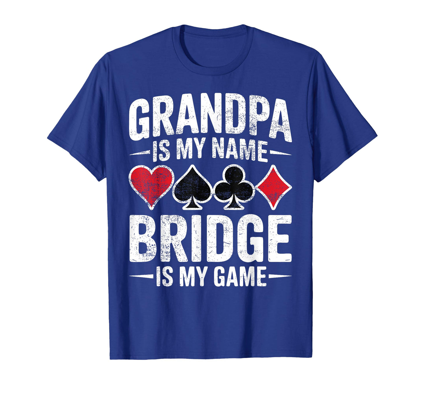 Grandpa Bridge Player Contract Bridge T-Shirt
