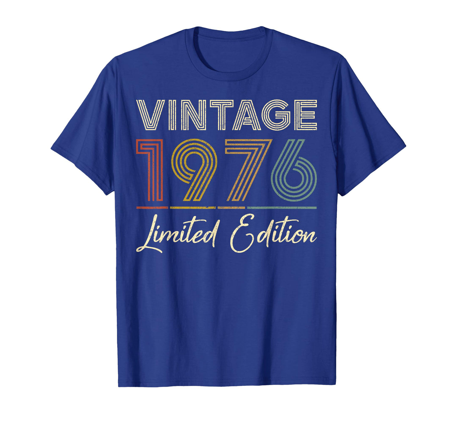 Vintage 1976 Limited Edition 50-Year-Old Gifts 50th Birthday T-Shirt