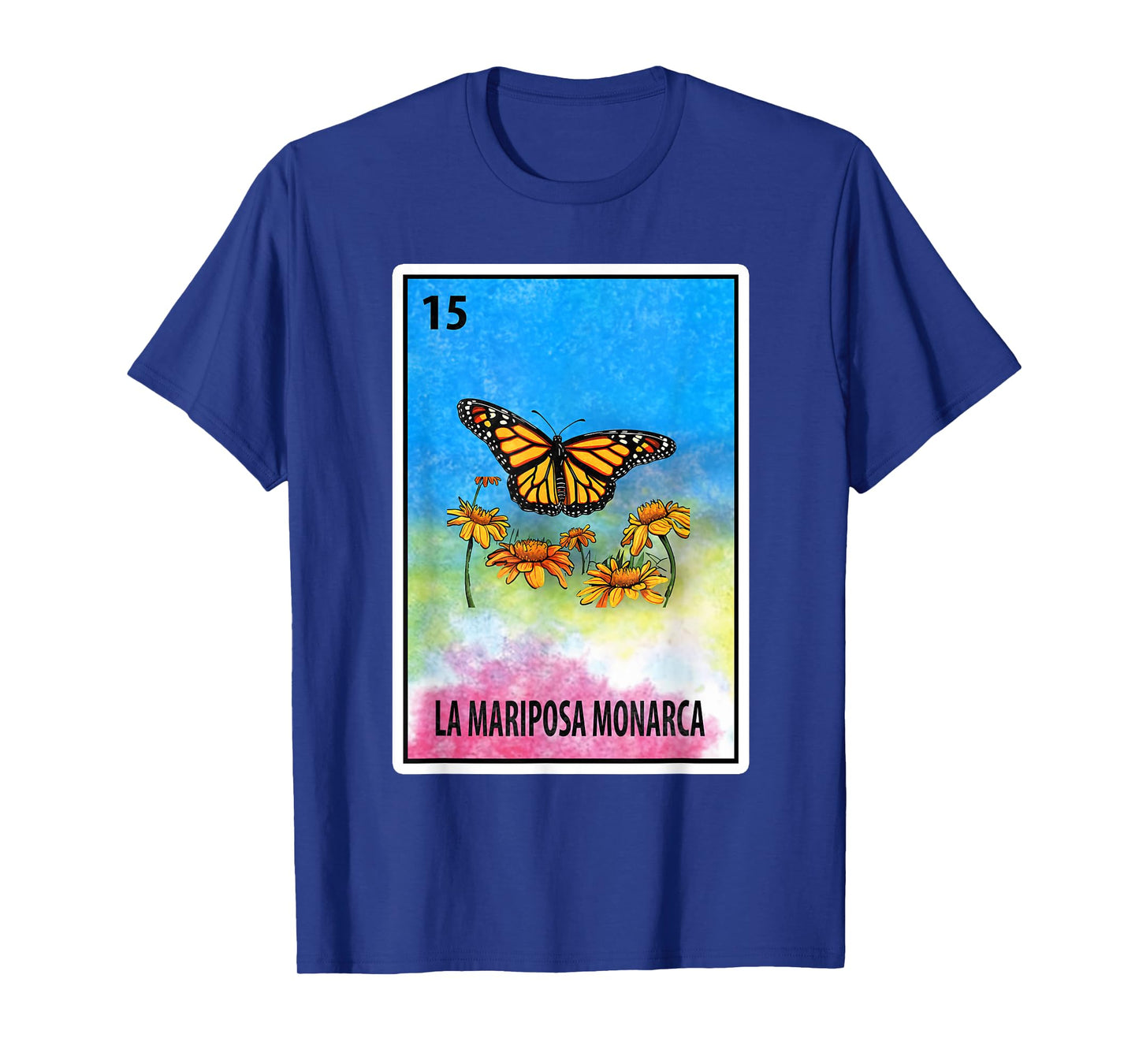 Mexican Bingo La Mariposa Monarca T-Shirt