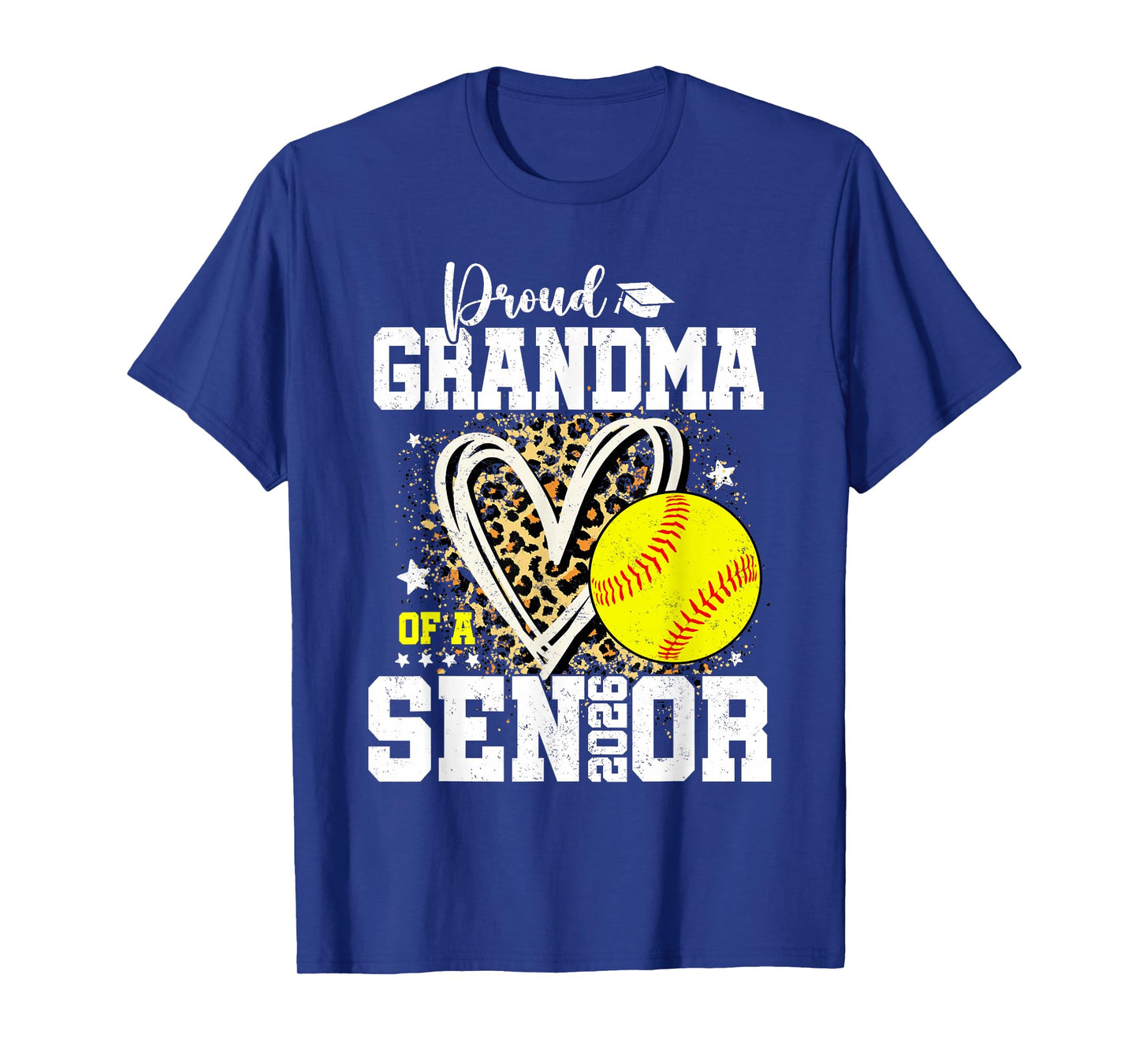 Proud Grandma of A 2026 Senior Softball Player Graduation T-Shirt