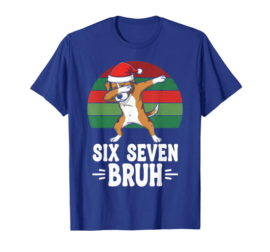 67 Christmas Funny 67 Brainrot Youth Kids Dog 67 T-Shirt