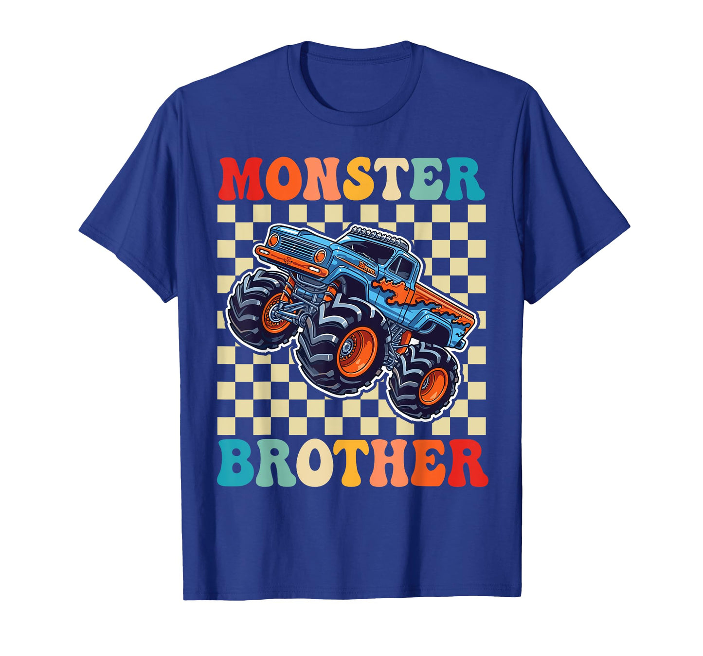 Monster Truck Brother Family Matching Monster Truck Lovers T-Shirt