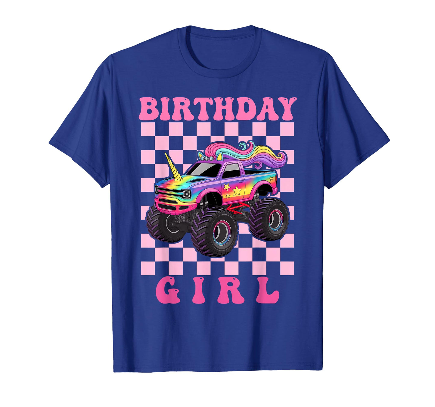 Monster Truck Birthday Girl Monster Truck Lover T-Shirt