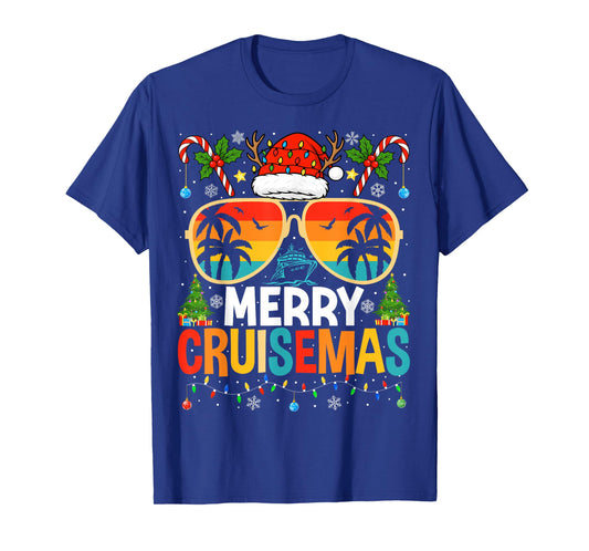 Merry Cruisemas Cruise Matching Family Christmas Cruise 2025 T-Shirt