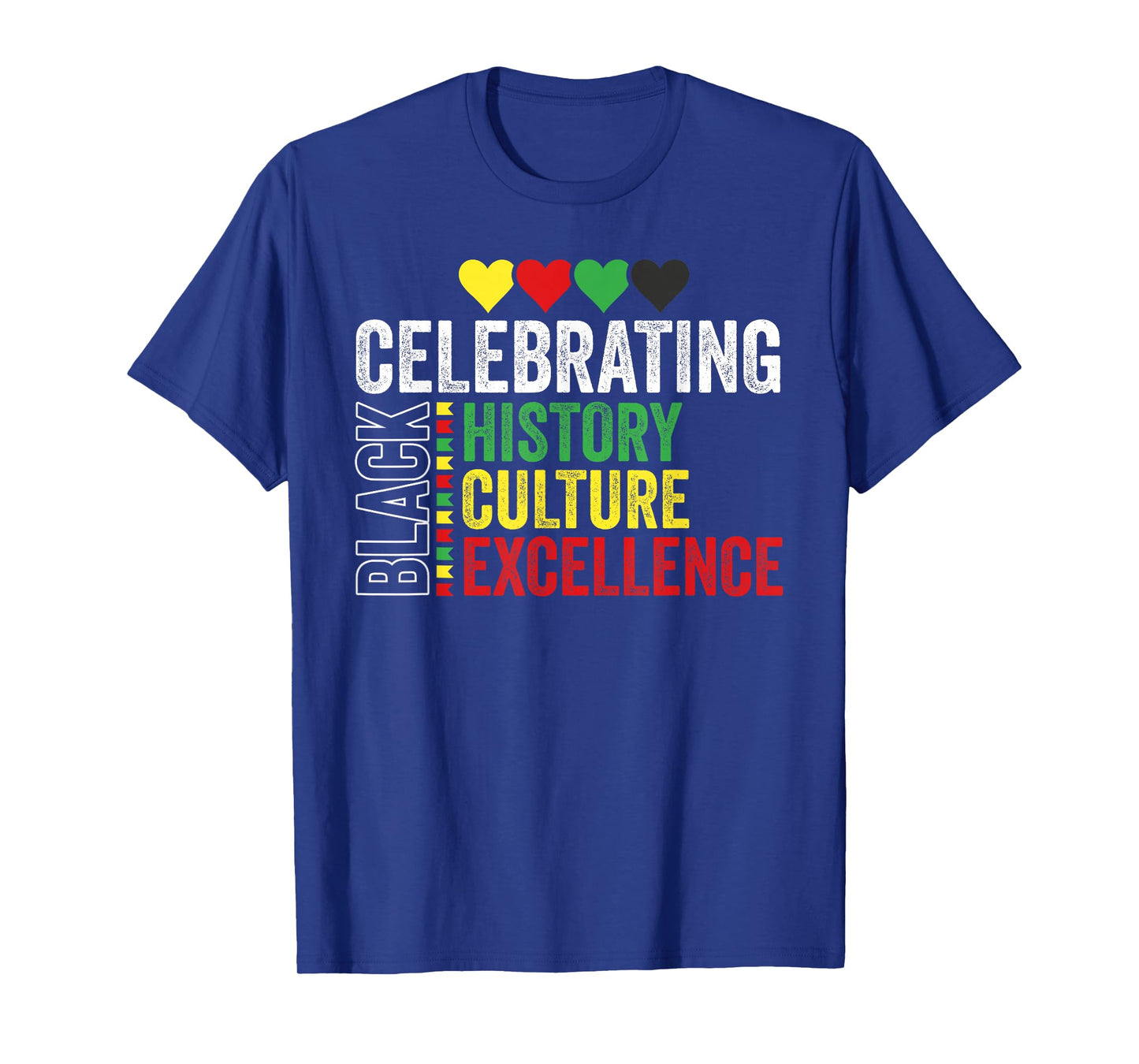 Celebrating Black History Month Afro African Women Men Kids T-Shirt