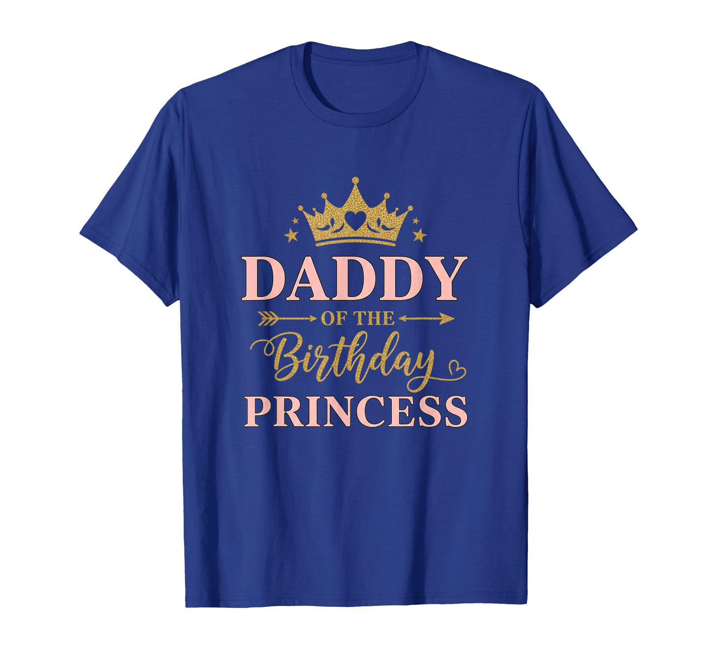 Dad Daddy of The Birthday Princess, Birthday Family Match T-Shirt