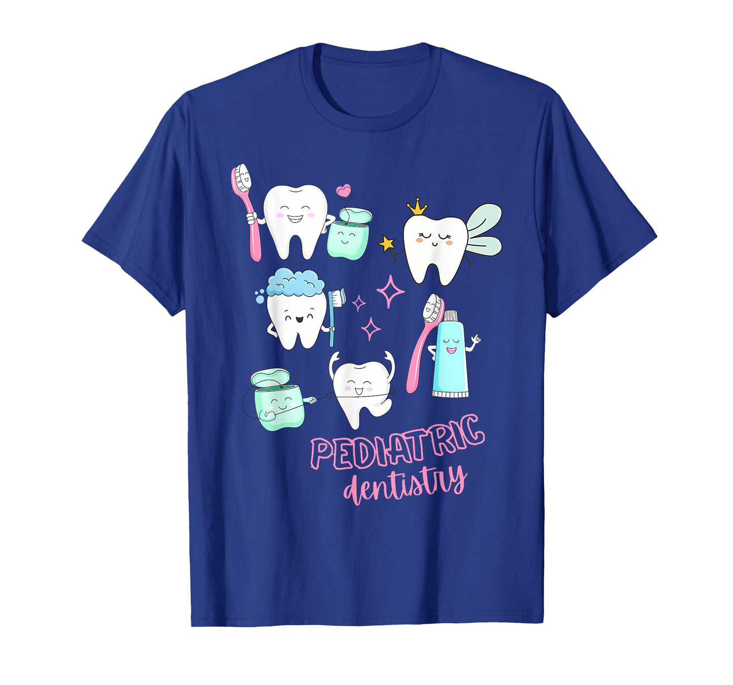 Cute Teeth Pediatric Dentistry Dental Hygienist Dental Squad T-Shirt