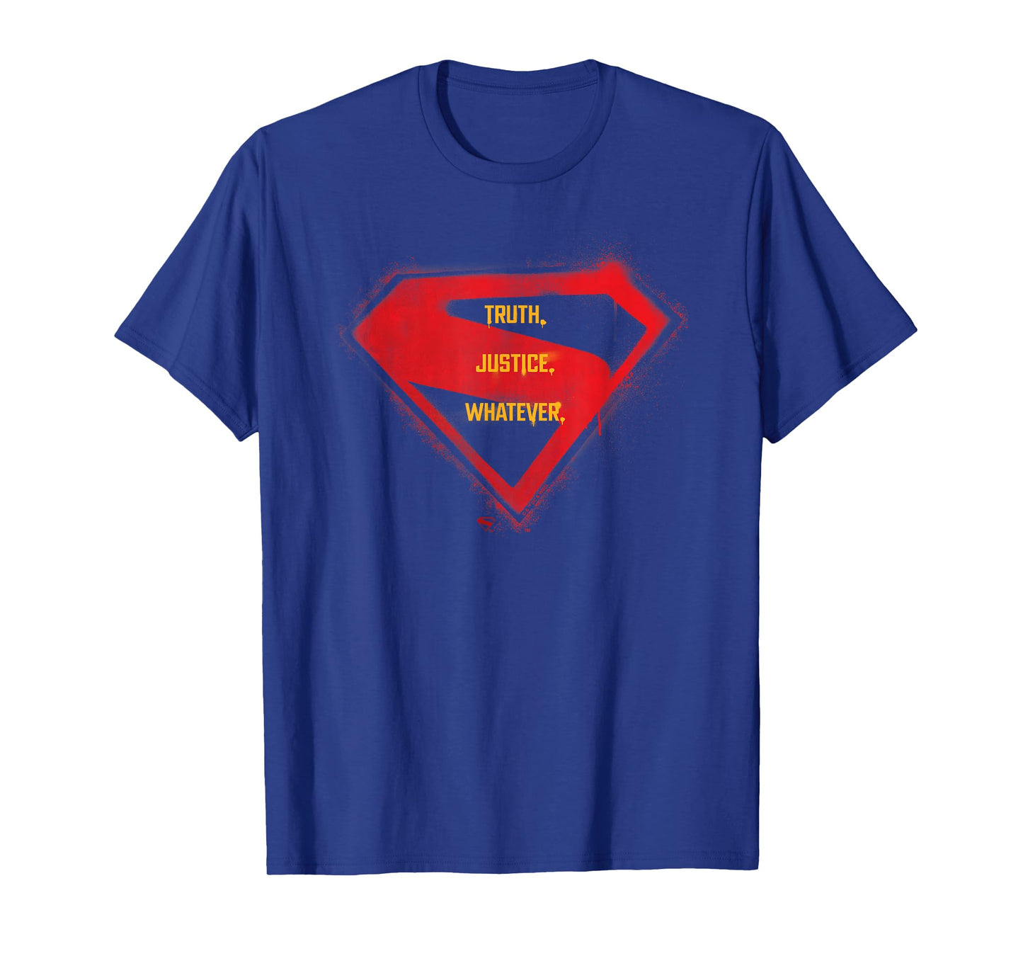 Supergirl 2026 Truth, Justice, Whatever Over Logo T-Shirt