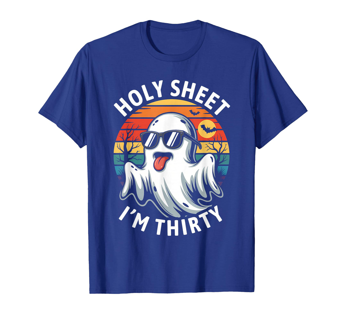 Birthday Halloween 30th Ghost Holy Sheet I'm Thirty T-Shirt