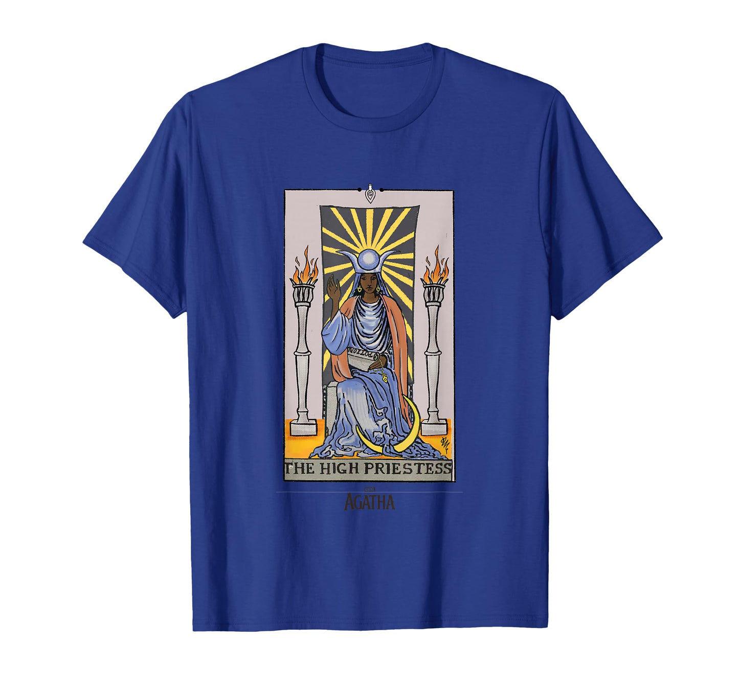 Marvel Agatha All Along The High Priestess Vintage Tarot T-Shirt