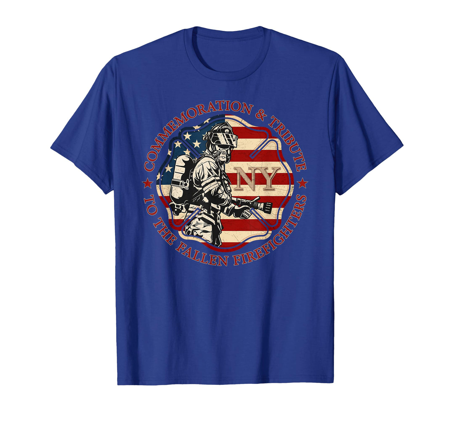 The Fallen Firefighters Of New York New York Fire department T-Shirt
