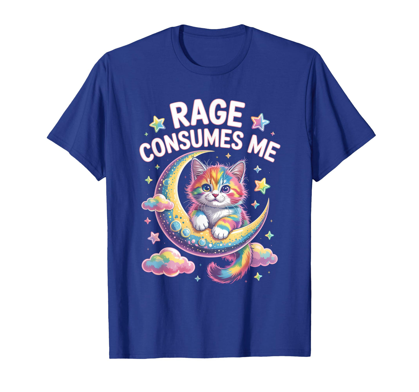 Rage Consumes Me T Shirt Cute Kitten Meme T-Shirt