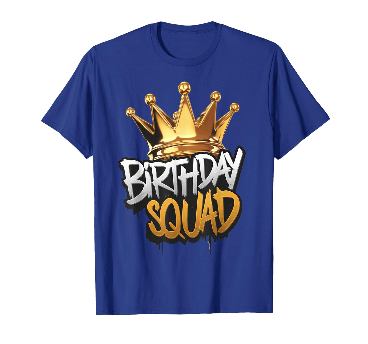 Family Birthday Squad Matching Design Celebrate Bday Party T-Shirt