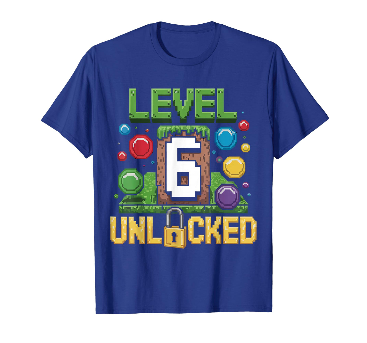 Birthday Children's Shirt Level 6 Unlocked 6 T-Shirt
