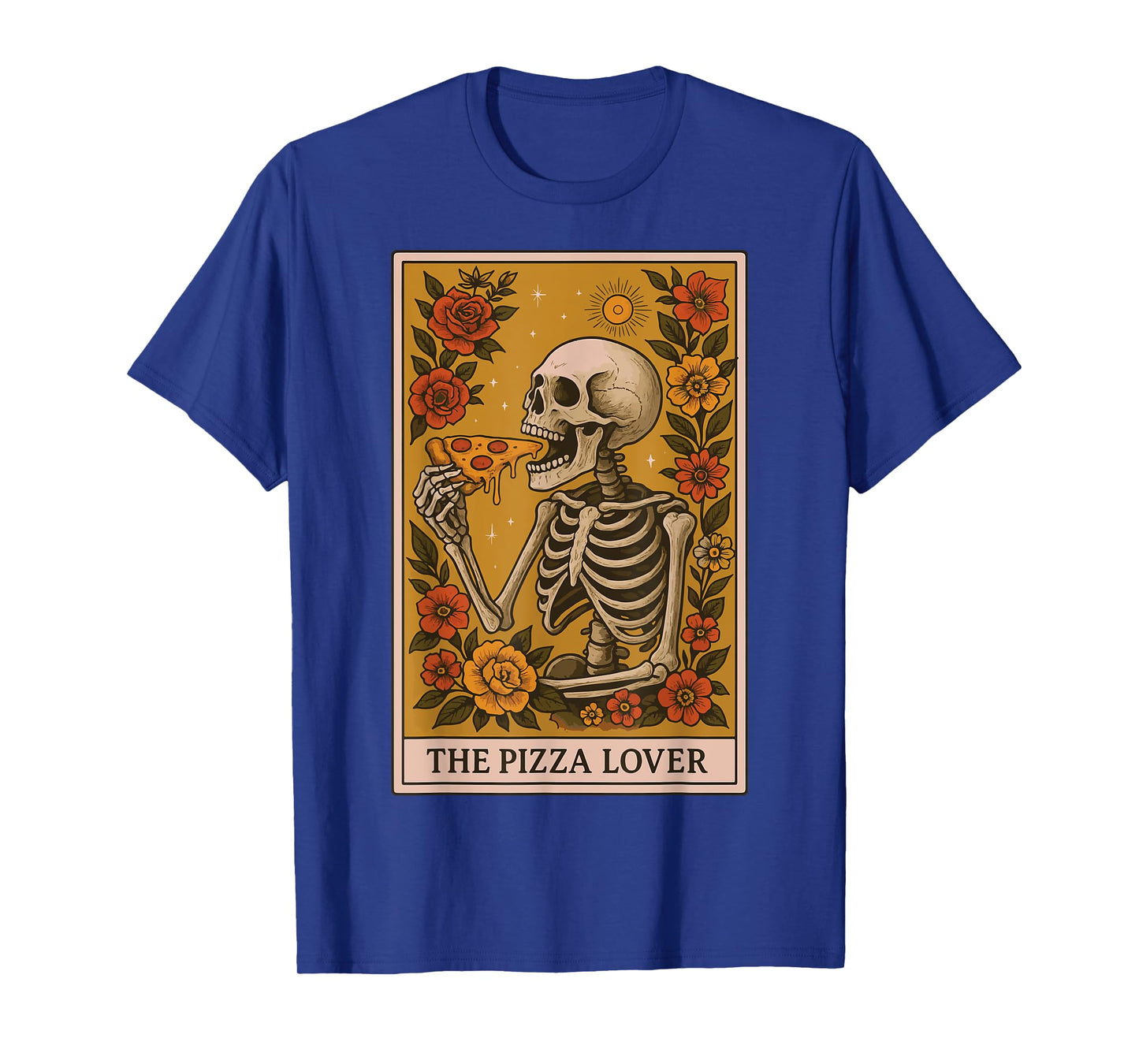 The Pizza Lover Tarot Card T-Shirt