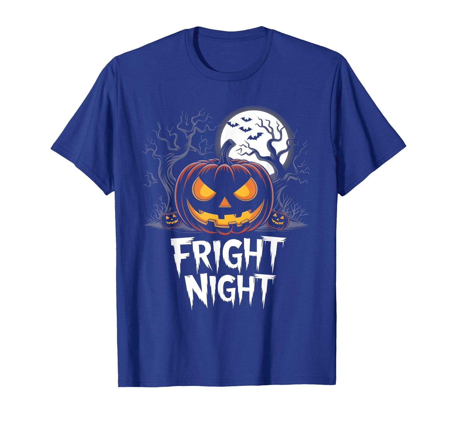 Halloween Pumpkin Jack O Lantern Face Fright Night T-Shirt